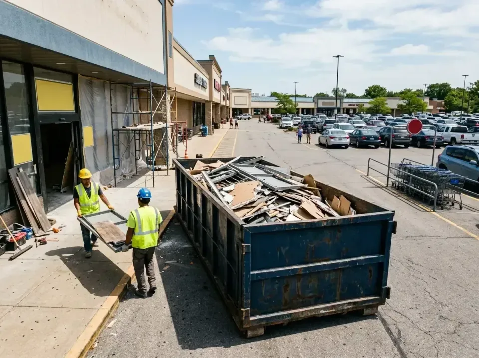 retail-store-renovation-debris-003 — frequently asked questions, Roll-off Dumpster Rentals in Boiling Springs, PA
